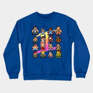 8bit Super Street Fighter II Crewneck Sweatshirt